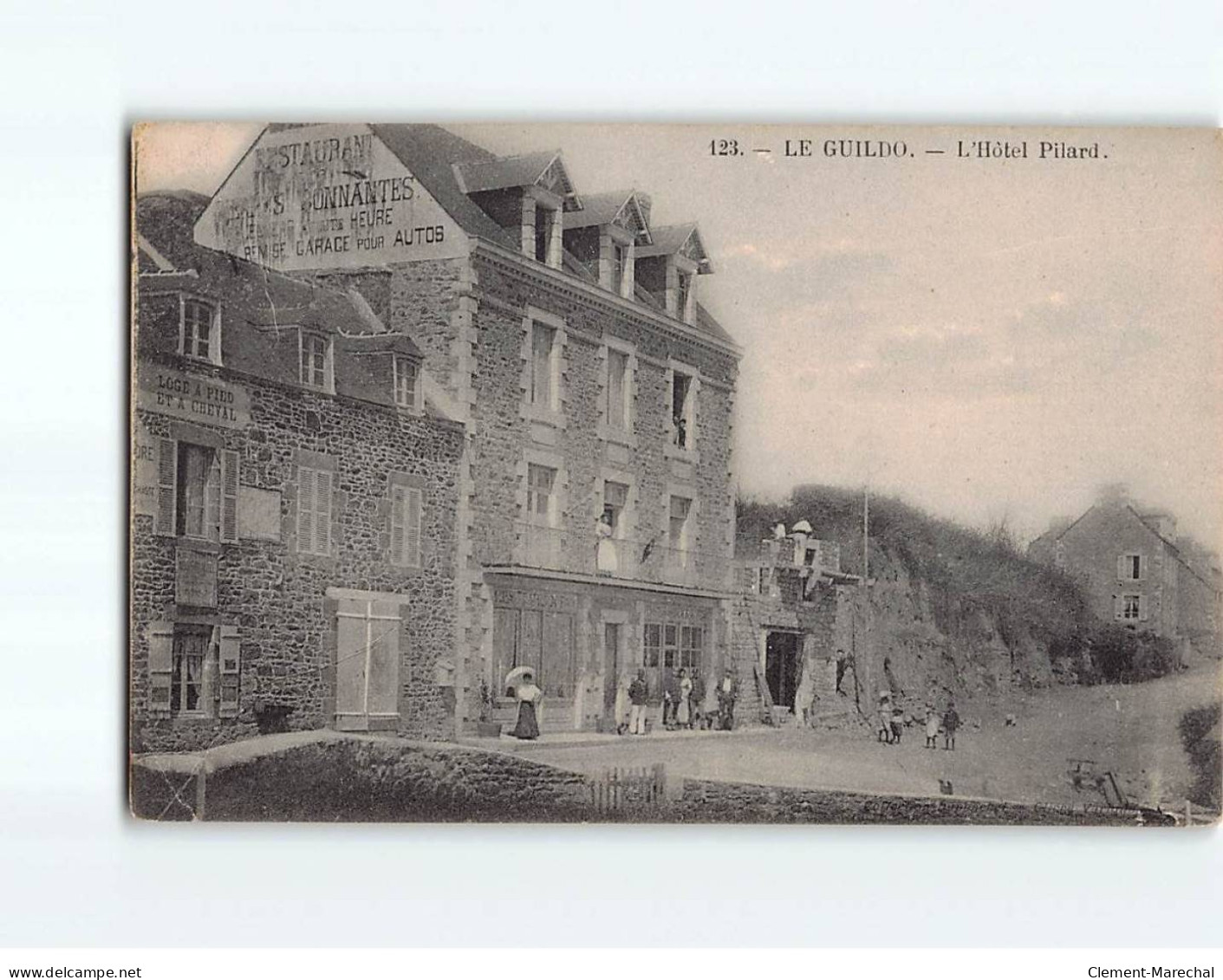 LE GUILDO : L'Hôtel Pilard - état - Saint-Cast-le-Guildo