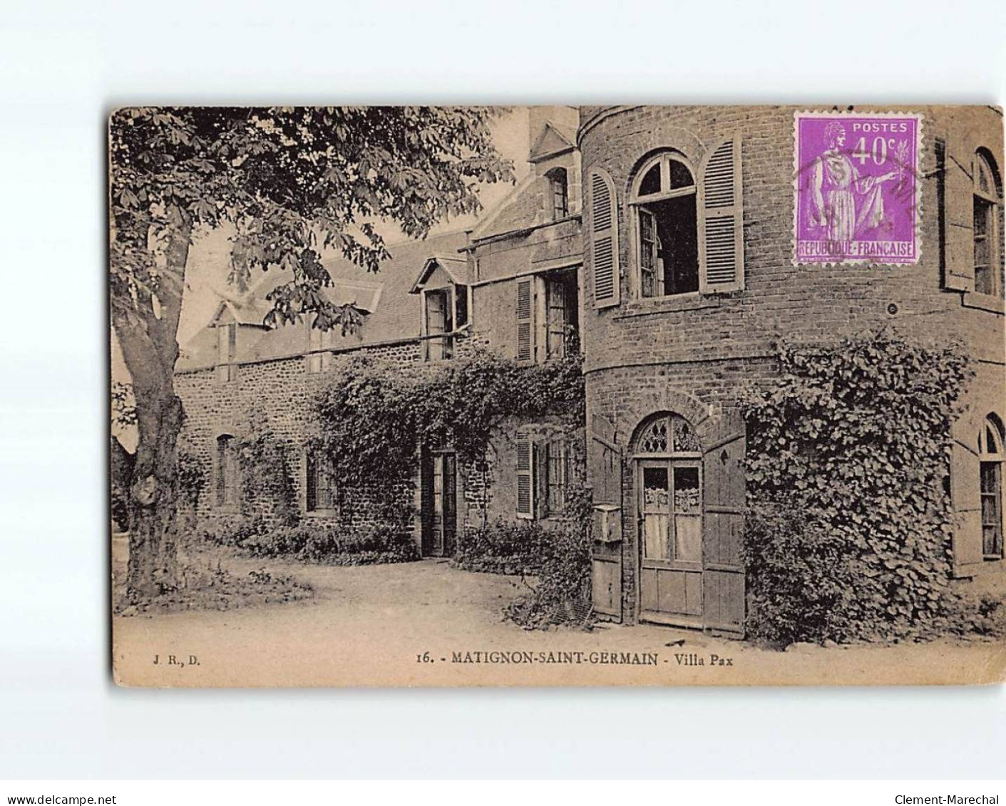 MATIGNON SAINT GERMAIN : Villa Pax - état - Other & Unclassified