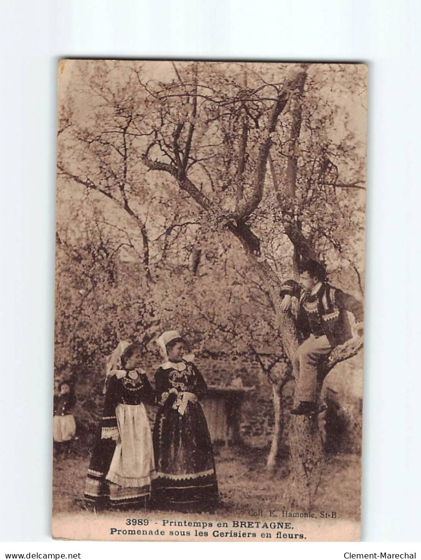 Promenade Sous Les Cerisiers En Fleurs - Très Bon état - Andere & Zonder Classificatie