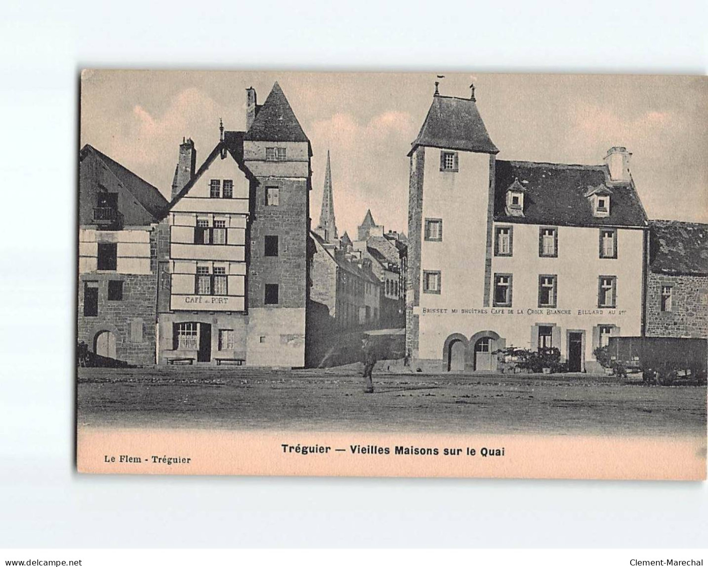 TREGUIER : Vieilles Maisons Sur Le Quai - Très Bon état - Tréguier