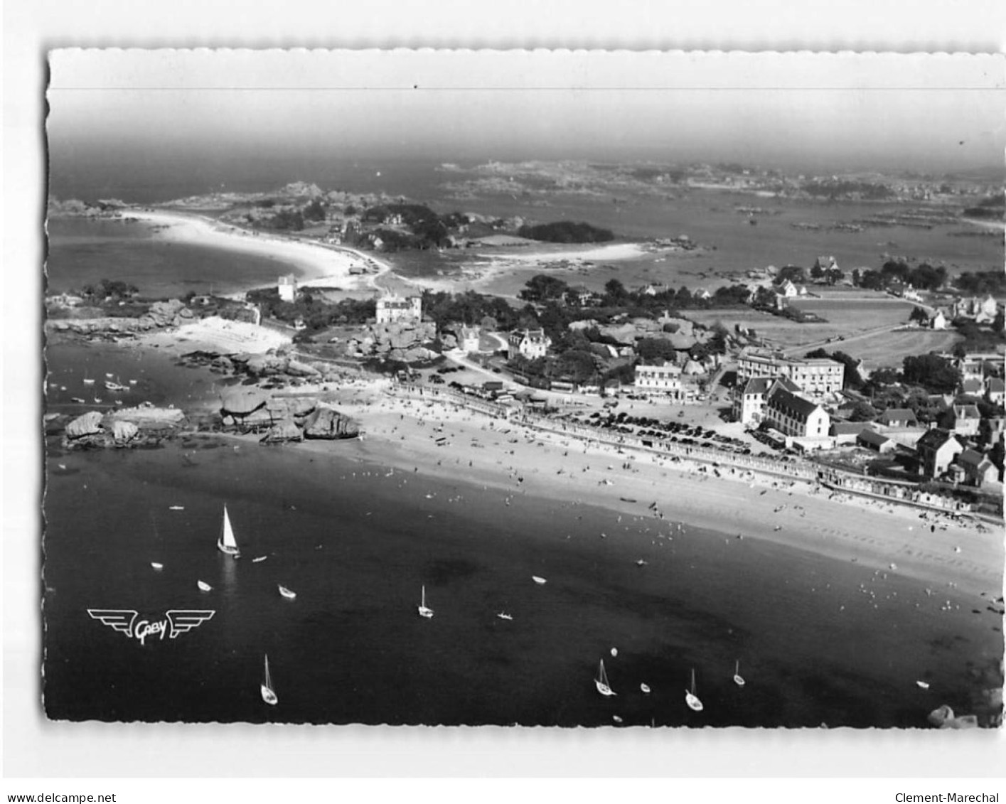 TREGASTEL : Plage De Coz-Ports - Très Bon état - Trégastel