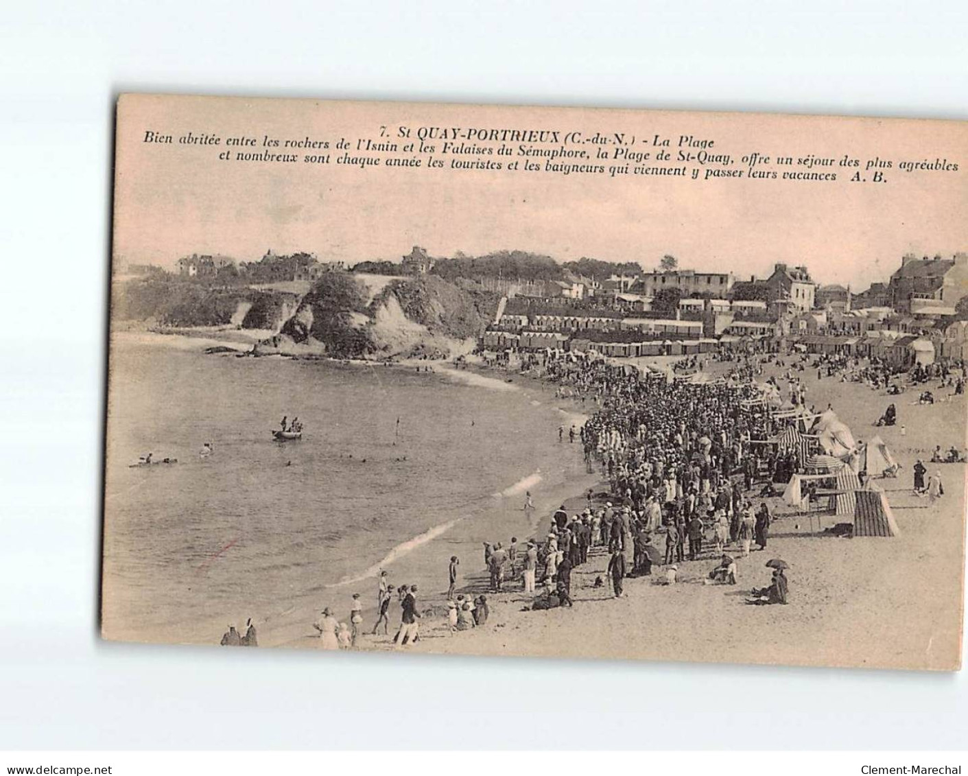 SAINT QUAY PORTRIEUX : La Plage - Très Bon état - Saint-Quay-Portrieux