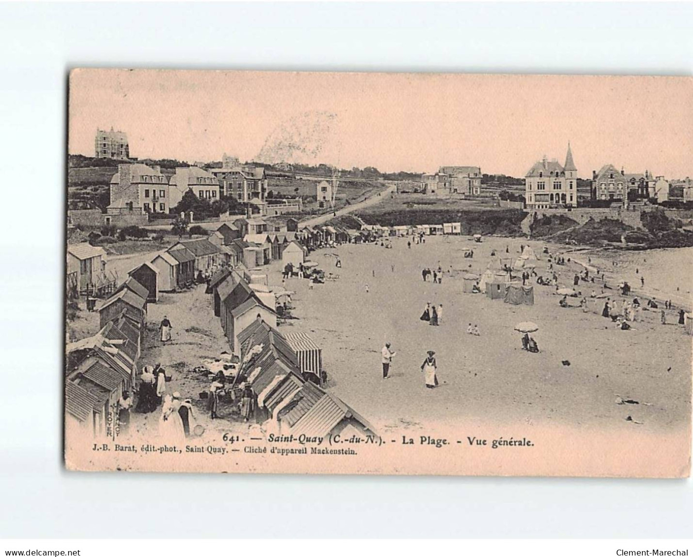 SAINT QUAY PORTRIEUX : La Plage, Vue Générale - Très Bon état - Saint-Quay-Portrieux