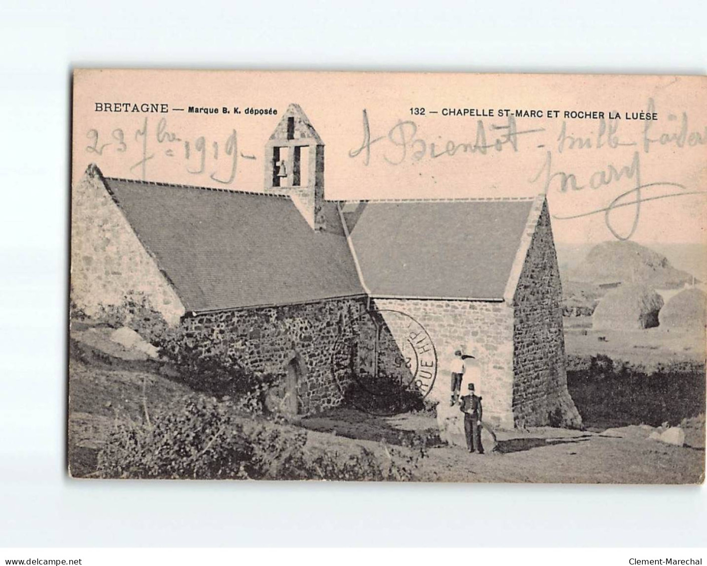 Chapelle Saint-Marc Et Rocher La Luèse - Très Bon état - Autres & Non Classés