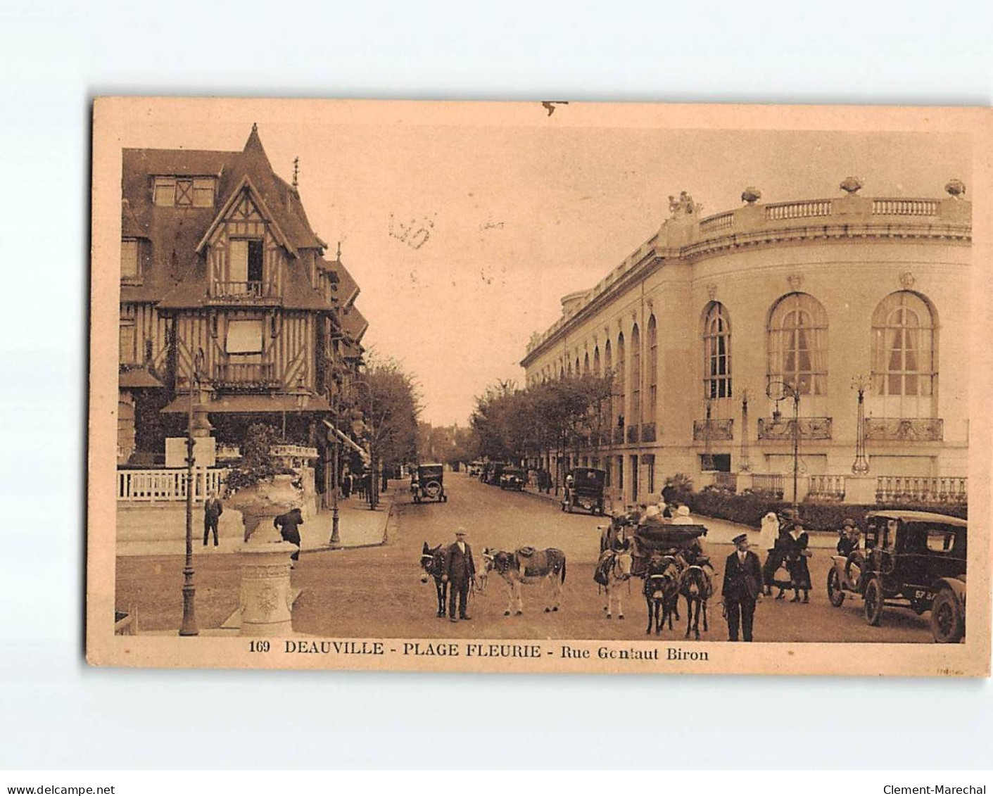 DEAUVILLE : Rue Gontaut Biron - Très Bon état - Deauville