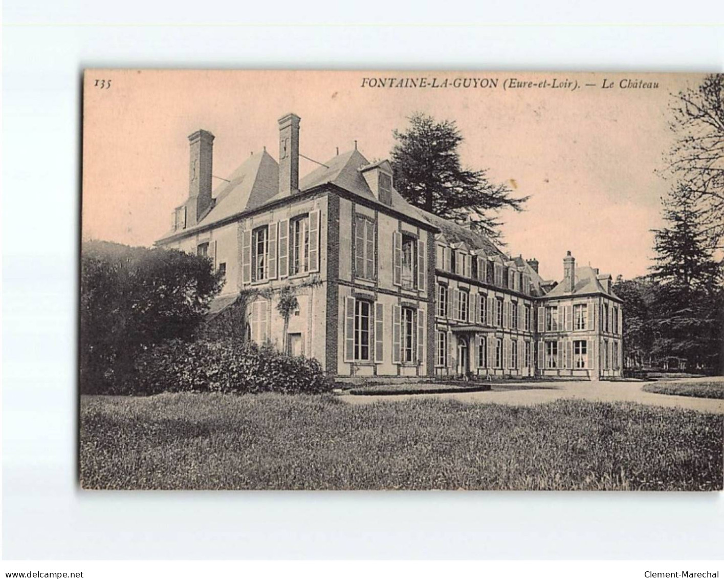 FONTAINE LA GUYON : Le Château - Très Bon état - Other & Unclassified