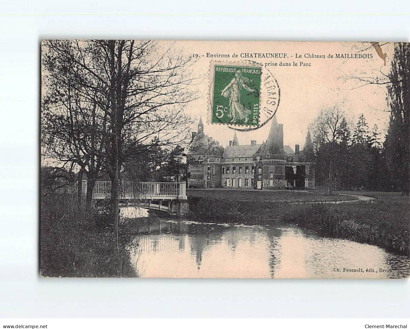 Le Château De MAILLEBOIS - état - Sonstige & Ohne Zuordnung