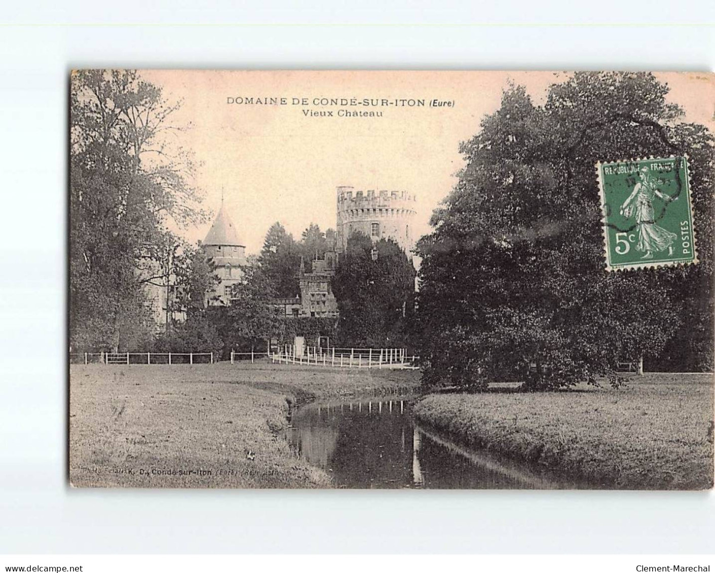 CONDE SUR ITON : Vieux Château - Très Bon état - Other & Unclassified