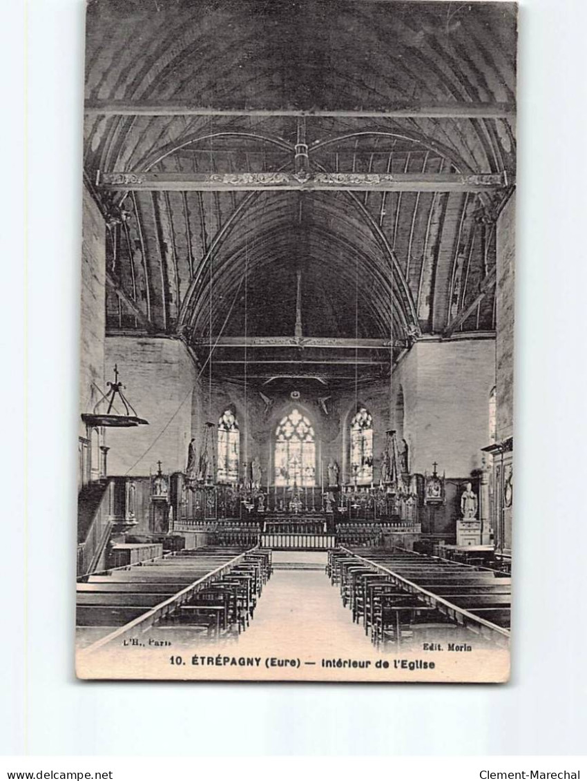 ETREPAGNY : Intérieur De L'Eglise - Très Bon état - Other & Unclassified