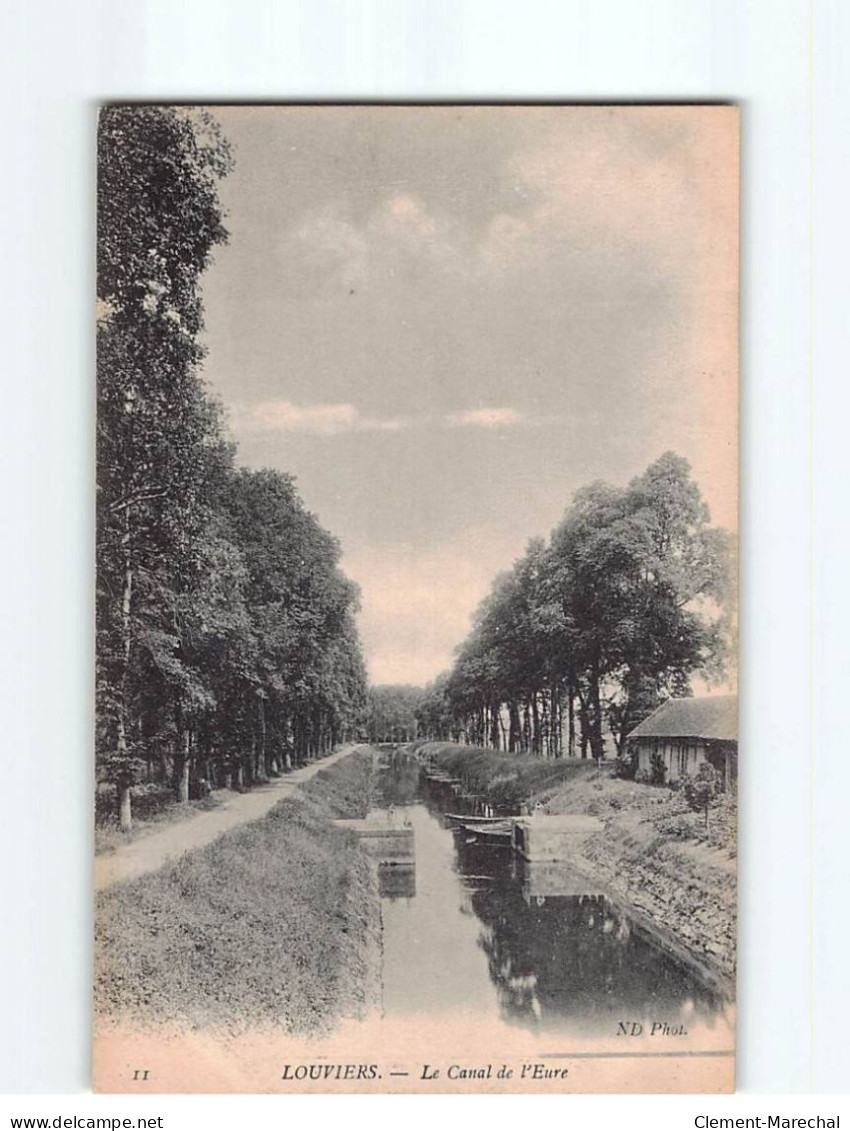 LOUVIERS : Le Canal De L'Eure - Très Bon état - Louviers