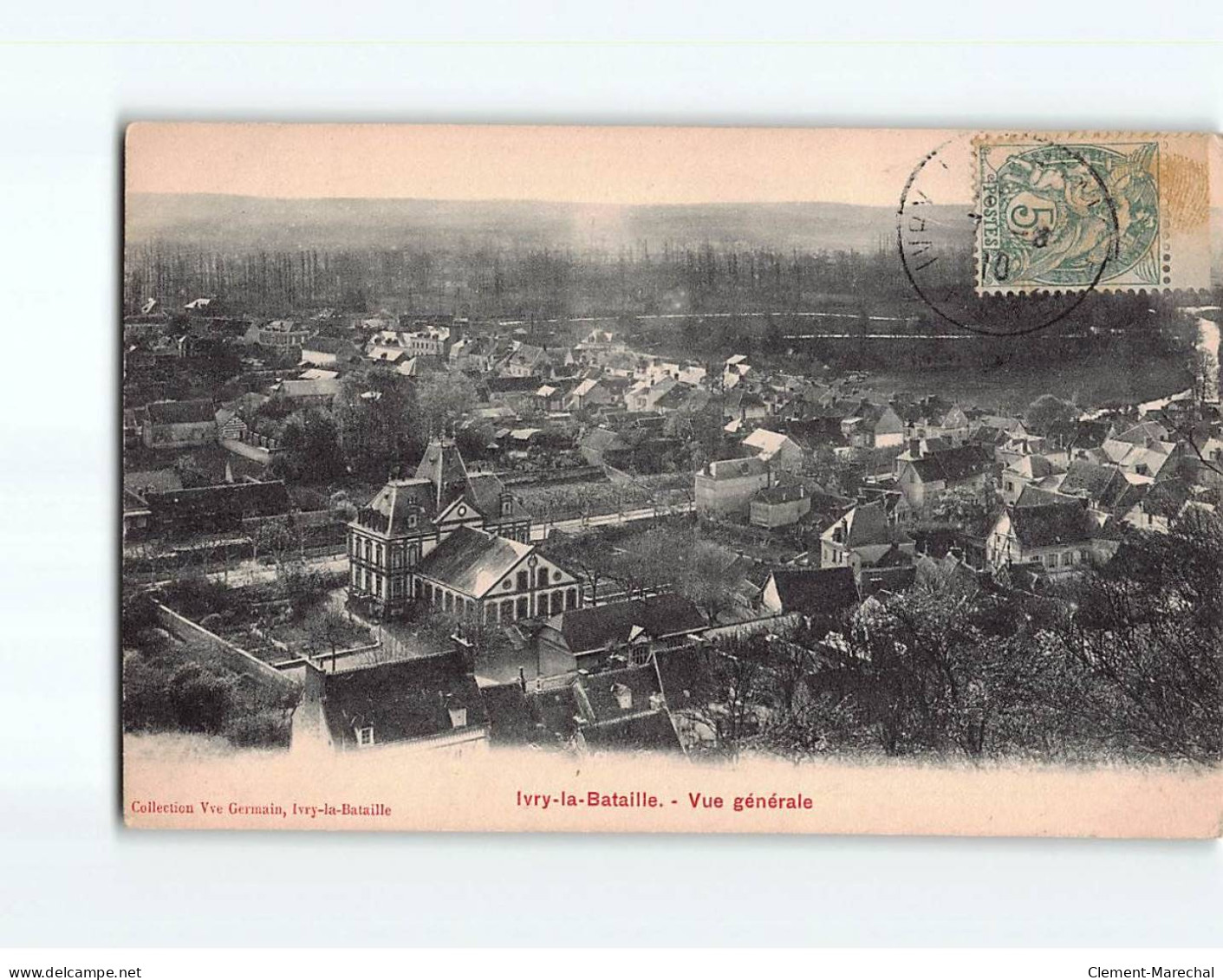 IVRY LA BATAILLE : Vue Générale - Très Bon état - Ivry-la-Bataille