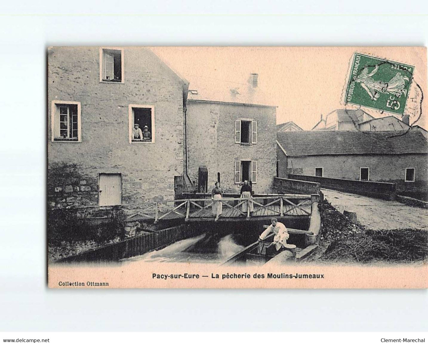 PACY SUR EURE : La Pêcherie Des Moulins Jumeaux - état - Pacy-sur-Eure