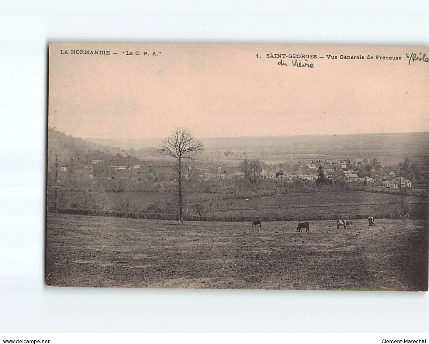 SAINT GEORGES : Vue Générale De Fréneuse - Très Bon état - Saint-Georges-Motel