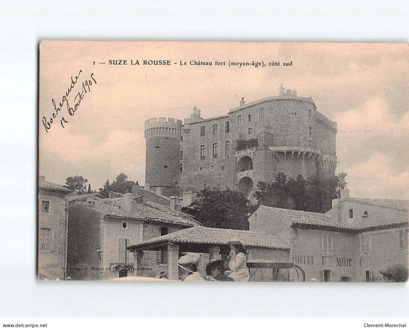 SUZE LA ROUSSE  Le Château Fort - Très Bon état - Otros & Sin Clasificación
