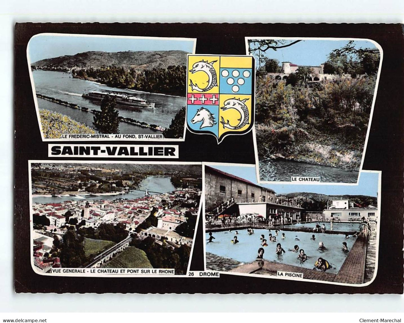 SAINT VALLIER : Carte Souvenir, Divers Lieux - Très Bon état - Andere & Zonder Classificatie