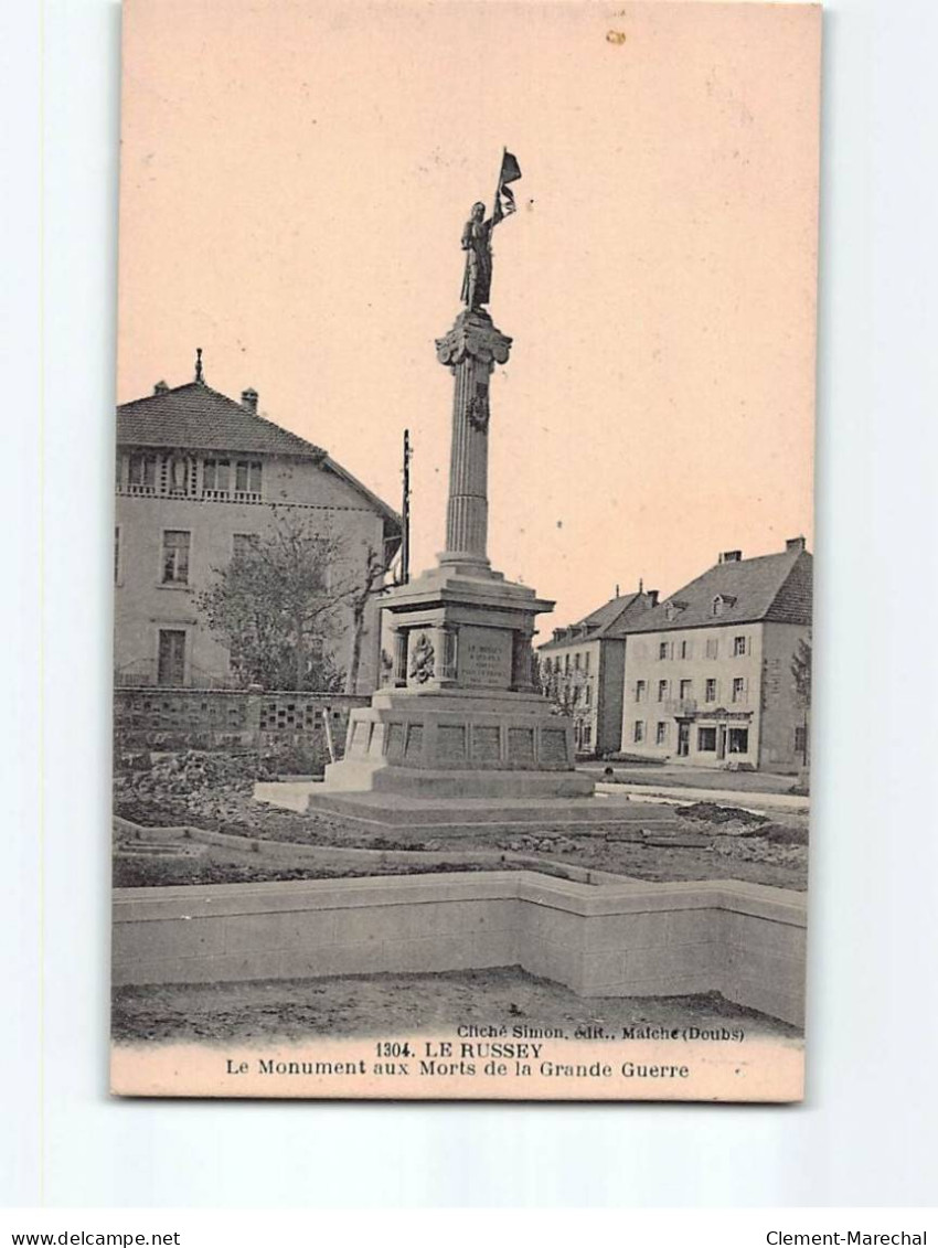 LE RUSSEY : Le Monument Aux Morts De La Grande Guerre - Très Bon état - Sonstige & Ohne Zuordnung