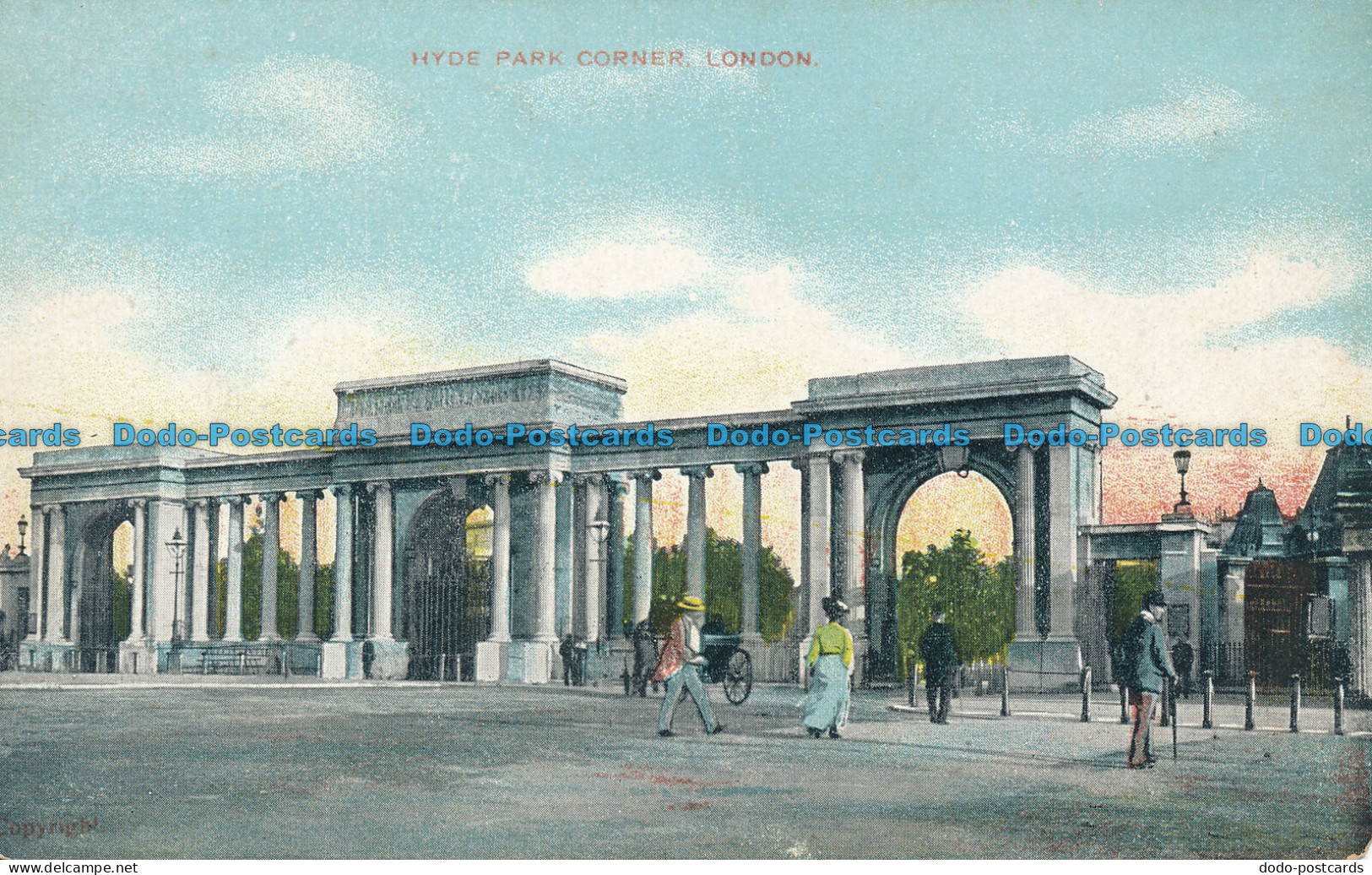 R088535 Hyde Park Corner. London. G. D. And D. L - Andere & Zonder Classificatie