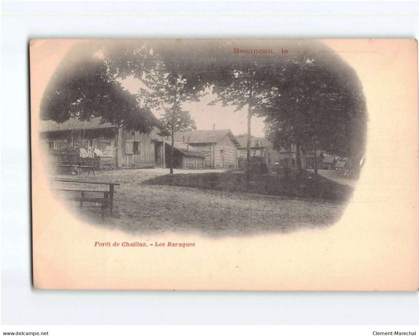 BESANCON : Forêt De CHAILLUZ : Les Baraques - état - Besancon