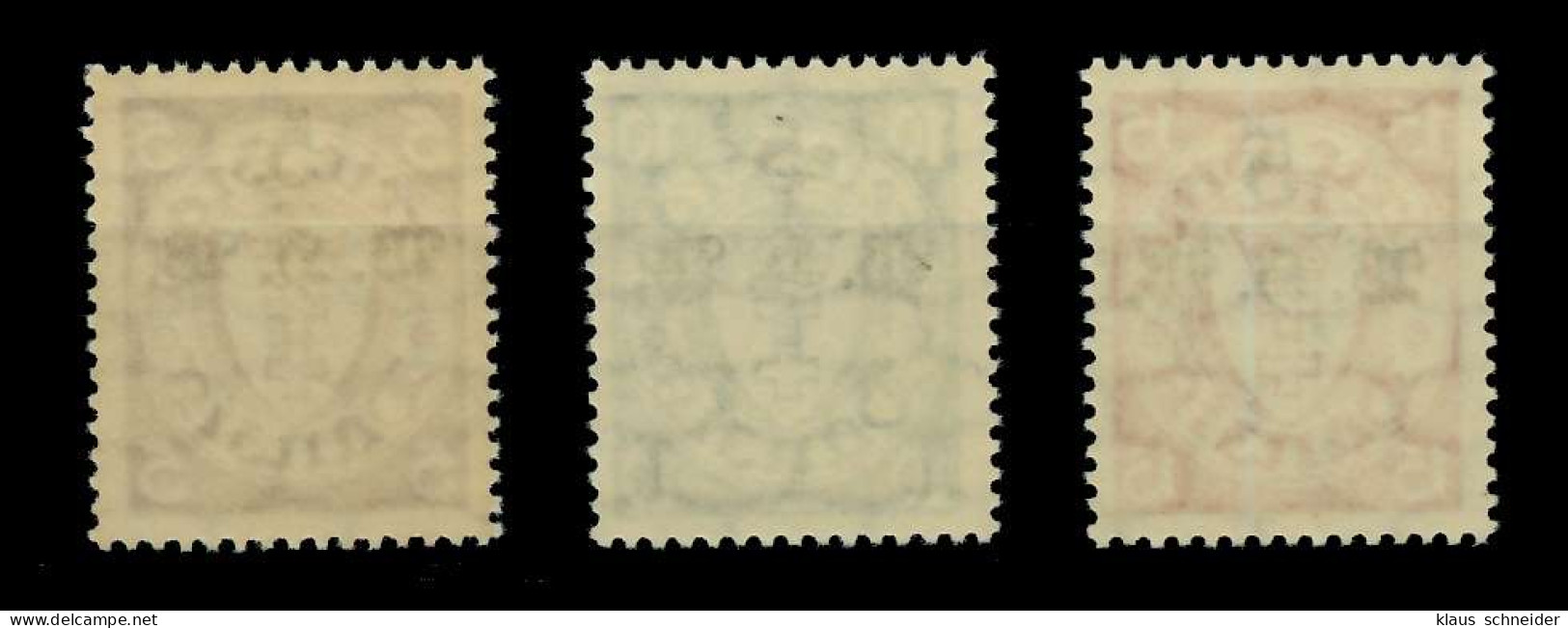 DANZIG 1934 Nr 237-239 Postfrisch X7DA7AE - Postfris