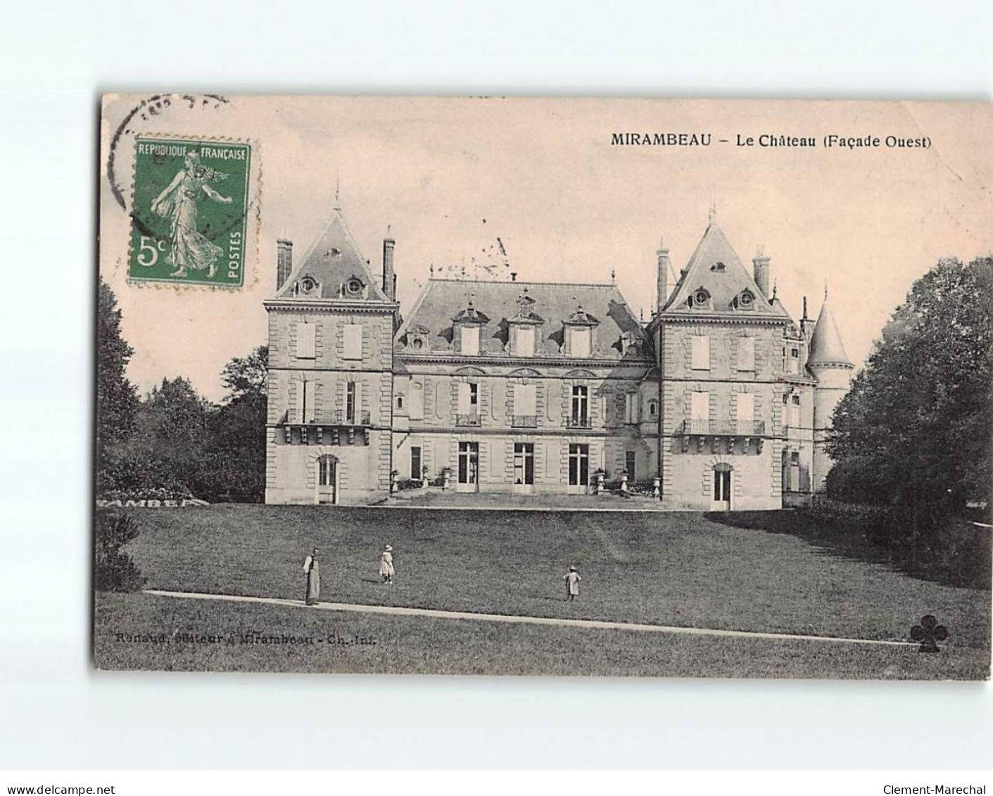 MIRAMBEAU : Le Château - Très Bon état - Mirambeau