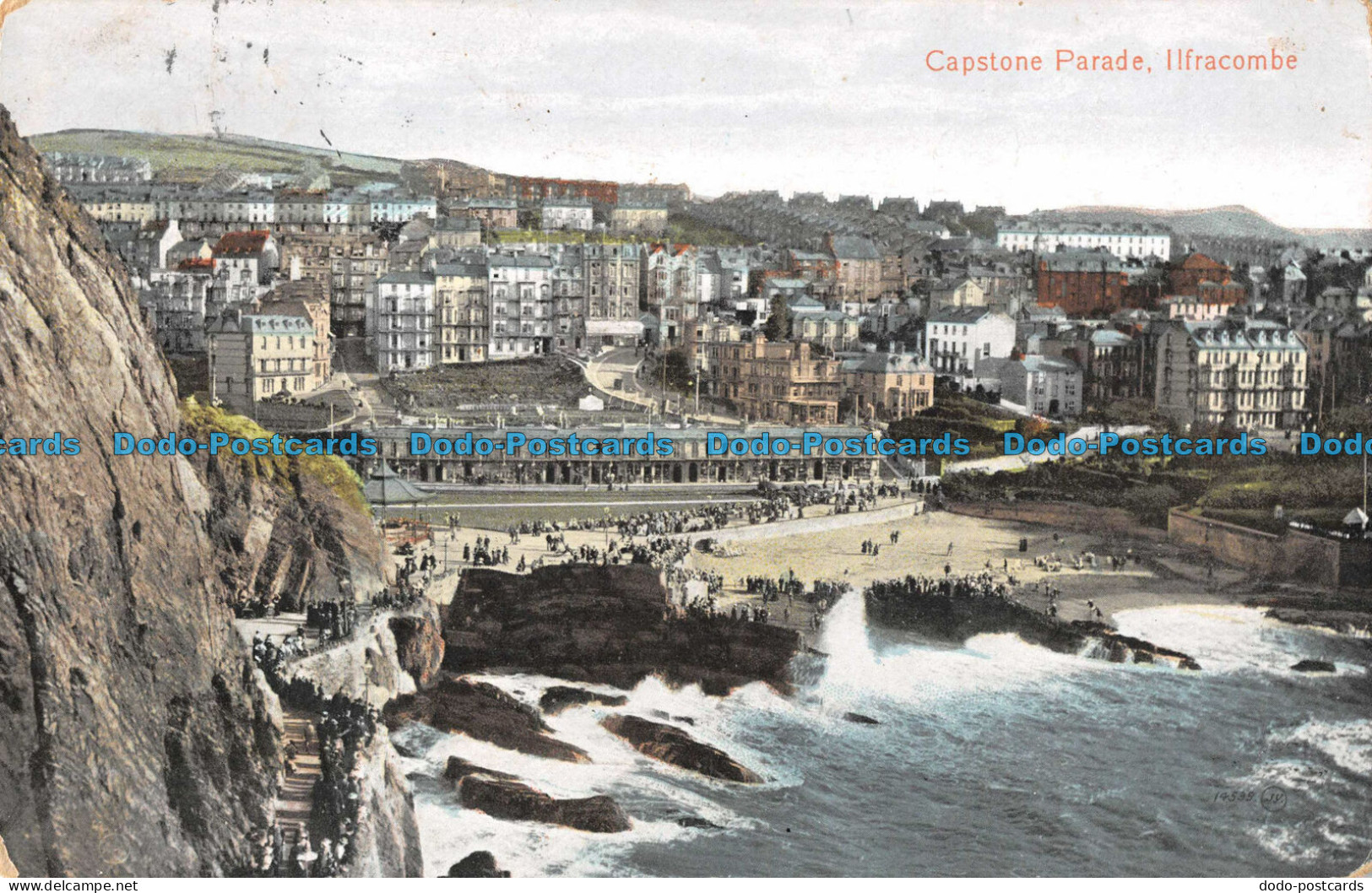 R088538 Capstone Parade. Ilfracombe. Valentines Series. 1913 - Wereld