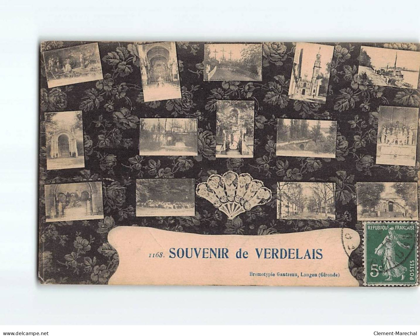 VERDELAIS : Carte Souvenir - état - Verdelais