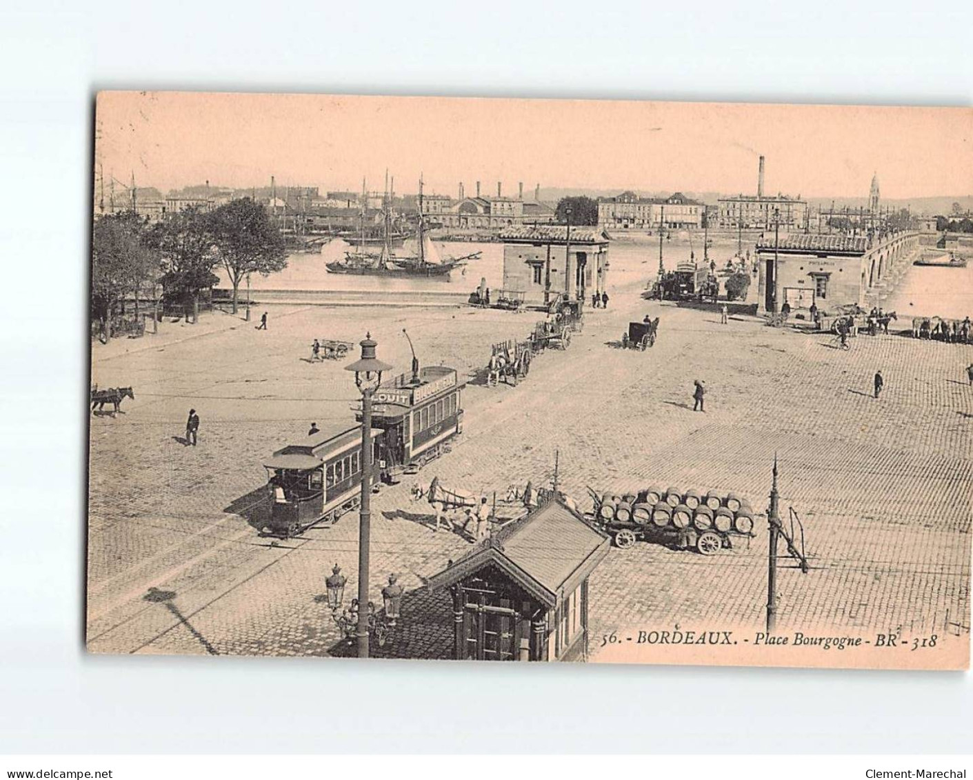 BORDEAUX : Place Bourgogne - Très Bon état - Bordeaux