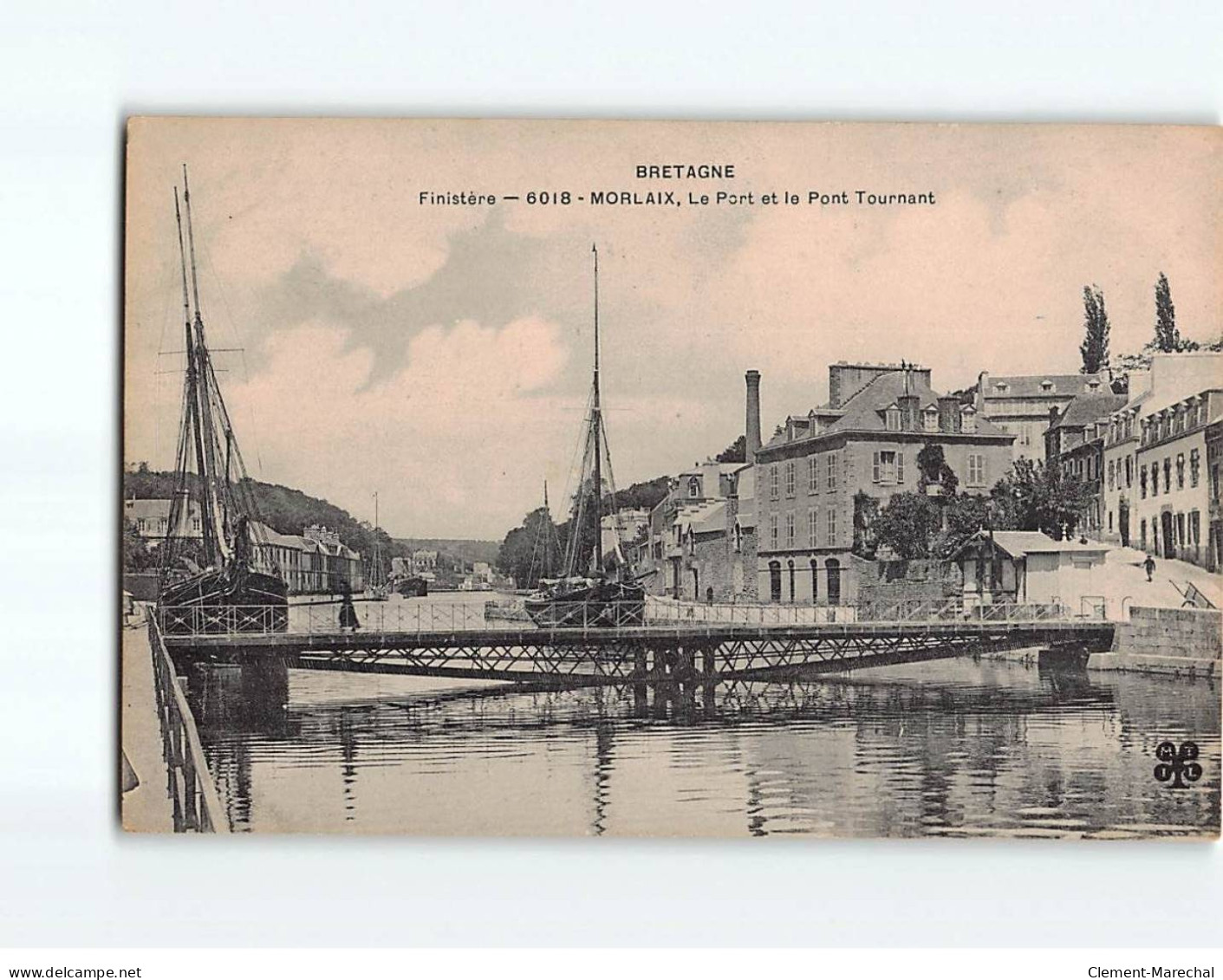 MORLAIX : Le Port Et Le Pont Tournant - Très Bon état - Morlaix