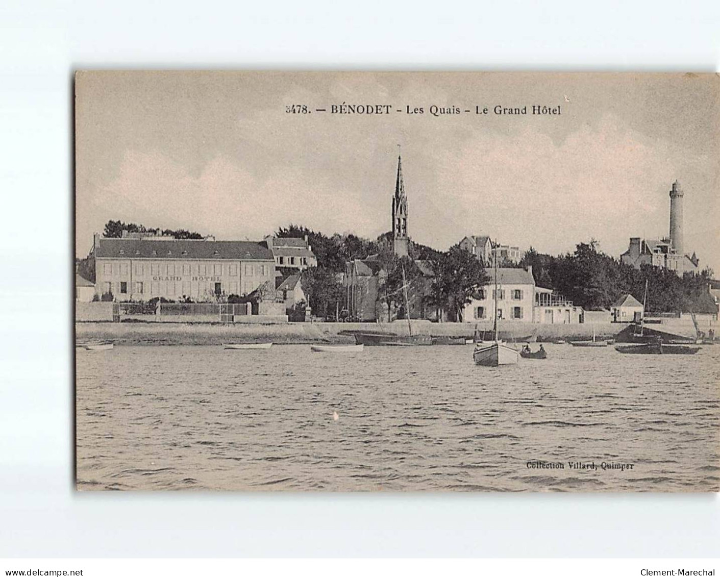 BENODET : Les Quais, Le Grand Hôtel - Très Bon état - Bénodet