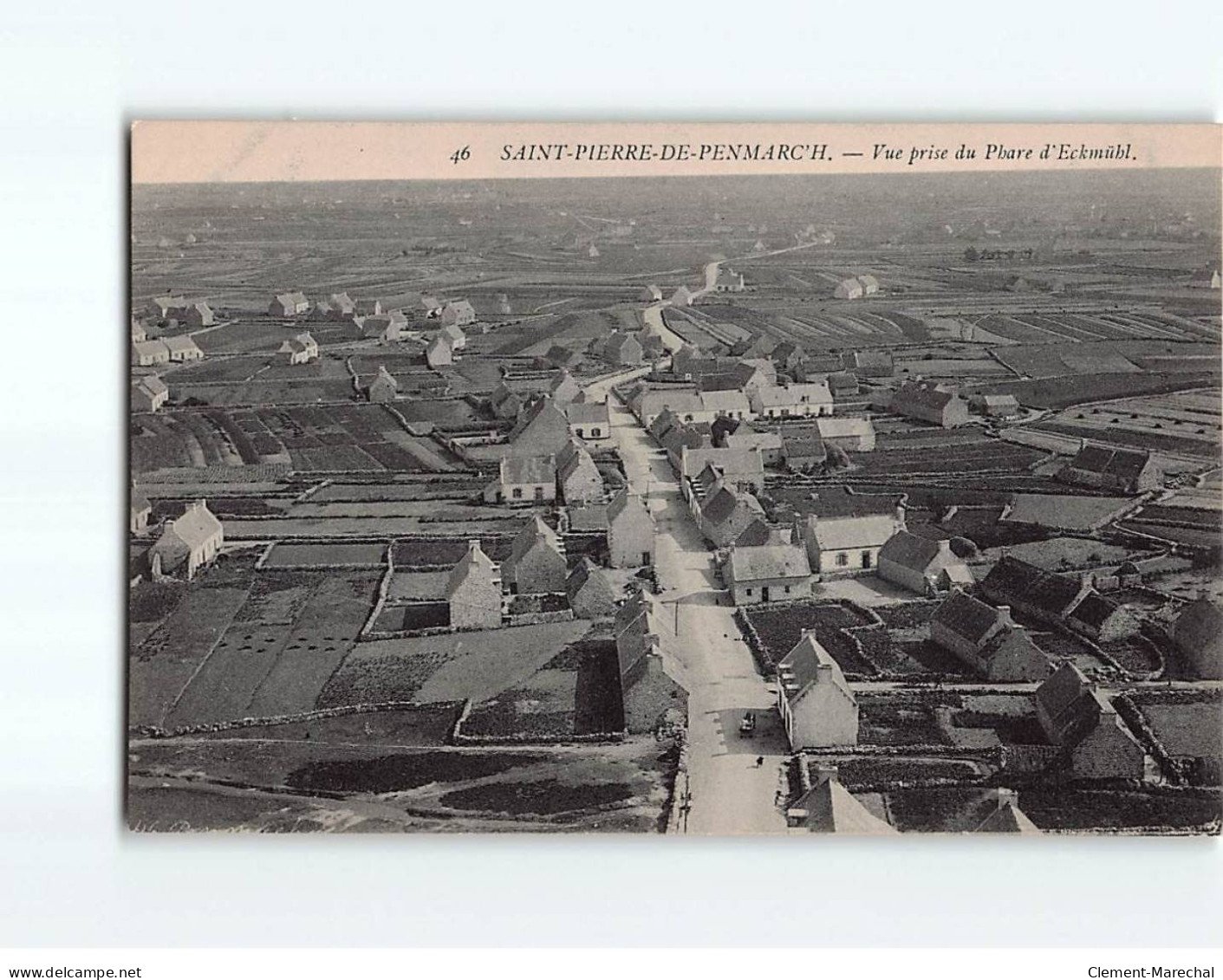 SAINT PIERRE DE PENMARC'H : Vue Prise Du Phare D'Eckmühl - Très Bon état - Andere & Zonder Classificatie