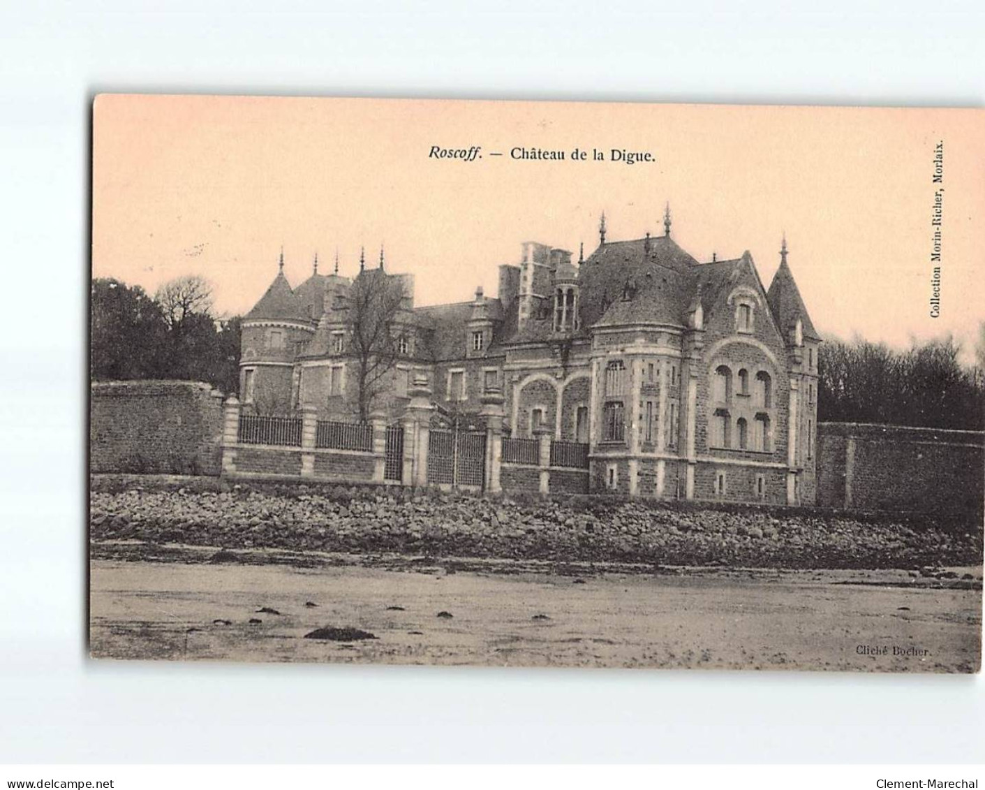 ROSCOFF : Château De La Digue - Très Bon état - Roscoff