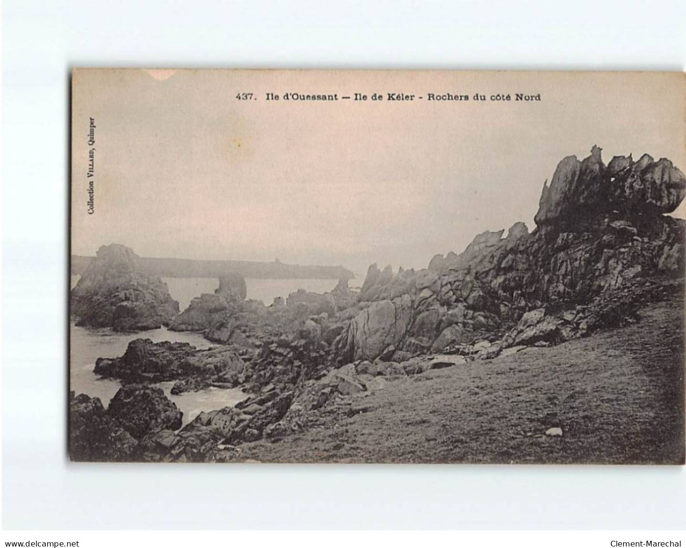 ILE D'OUESSANT : Ile De Kéler, Rochers Du Côté Nord - Très Bon état - Autres & Non Classés