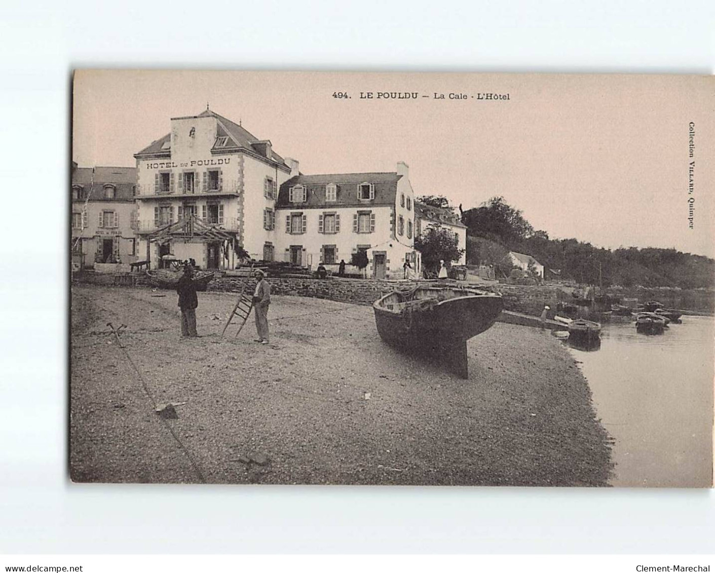 LE POULDU : La Cale, L'Hôtel - Très Bon état - Le Pouldu