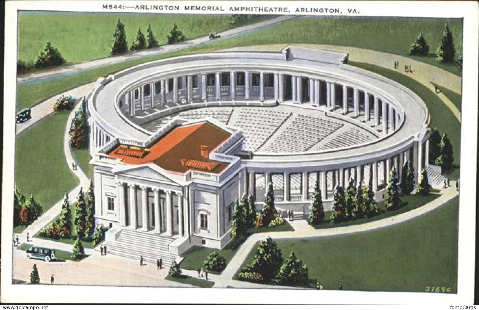 11322579 Arlington_Virginia Arlington Memorial Amphitheatre - Andere & Zonder Classificatie