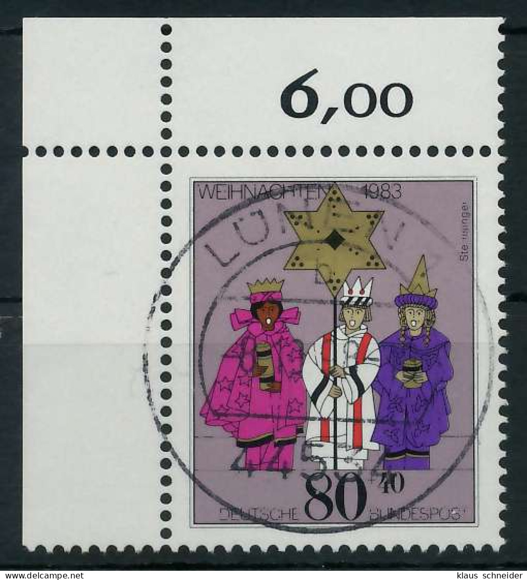 BRD 1983 Nr 1196 Zentrisch Gestempelt ECKE-OLI X831B96 - Used Stamps