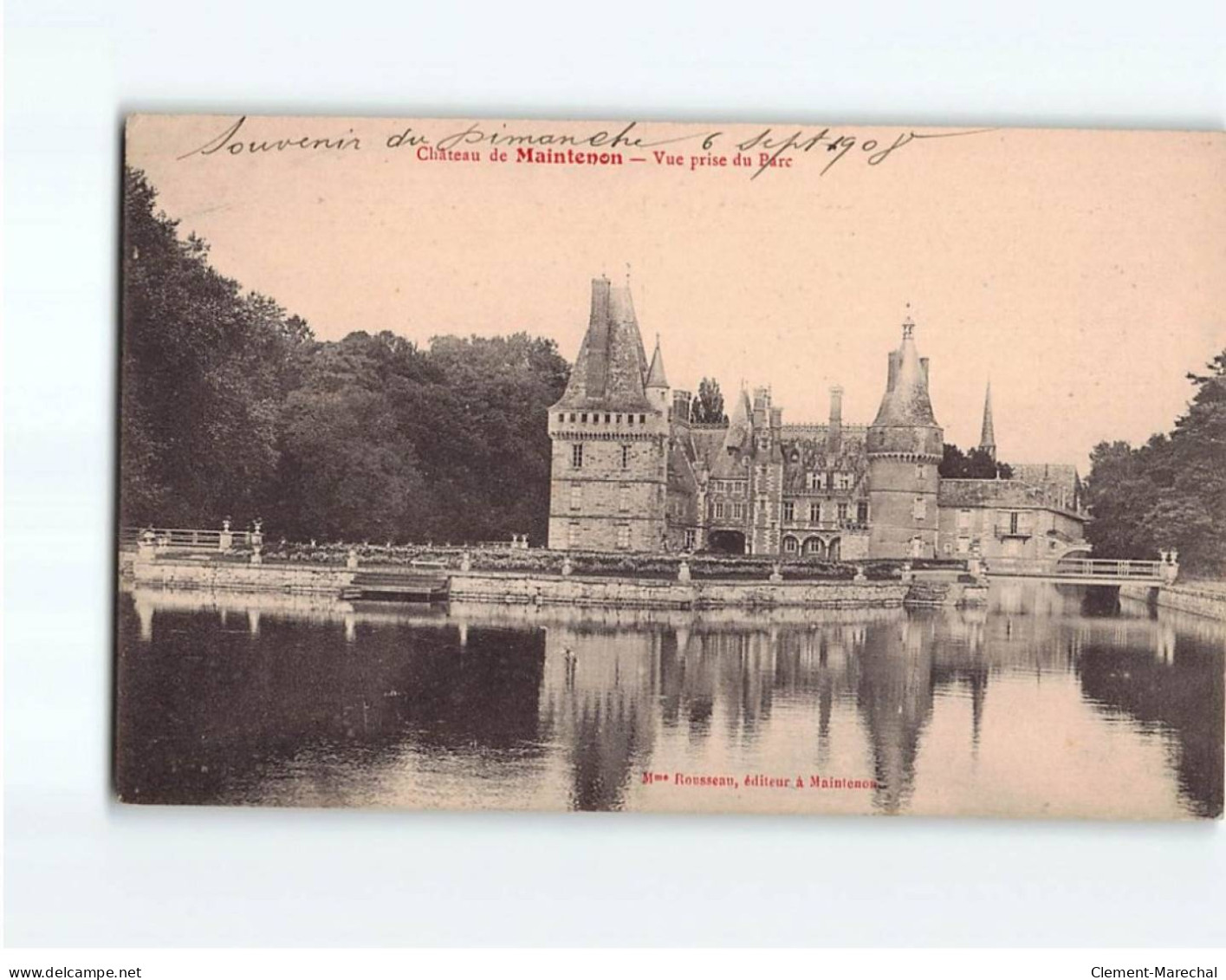 MAINTENONT : Le Parc, Vue Prise Du Parc - Très Bon état - Maintenon