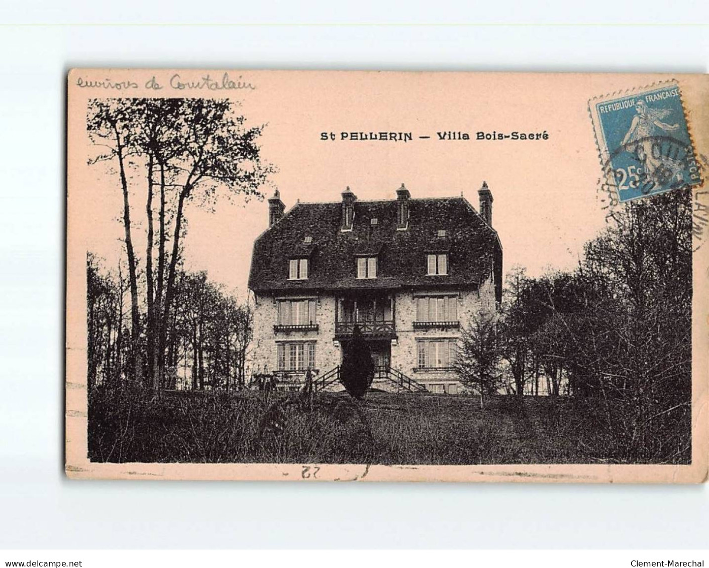 SAINT PELLERIN : Villa Bois-Sacré - état - Autres & Non Classés