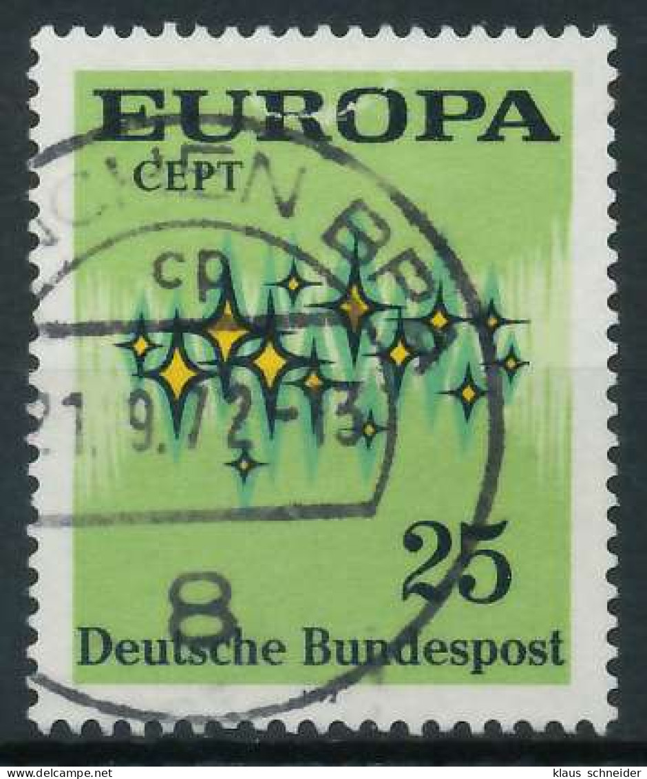 BRD BUND 1972 Nr 716 Gestempelt X84EE62 - Used Stamps