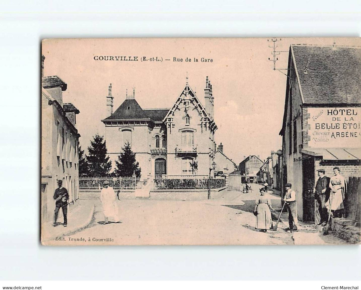 COURVILLE : Rue De La Gare - Très Bon état - Courville