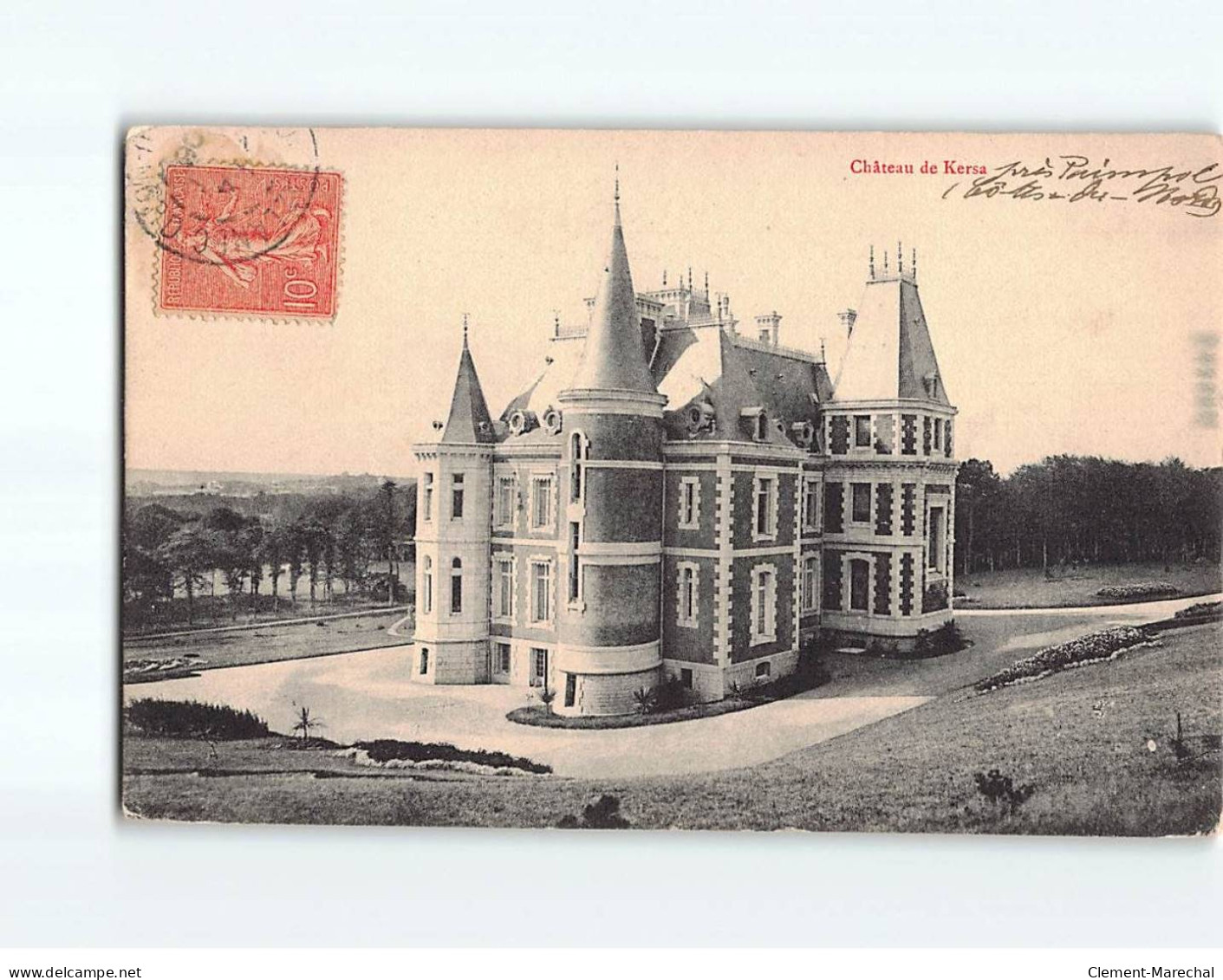 Château De KERSA - état - Andere & Zonder Classificatie