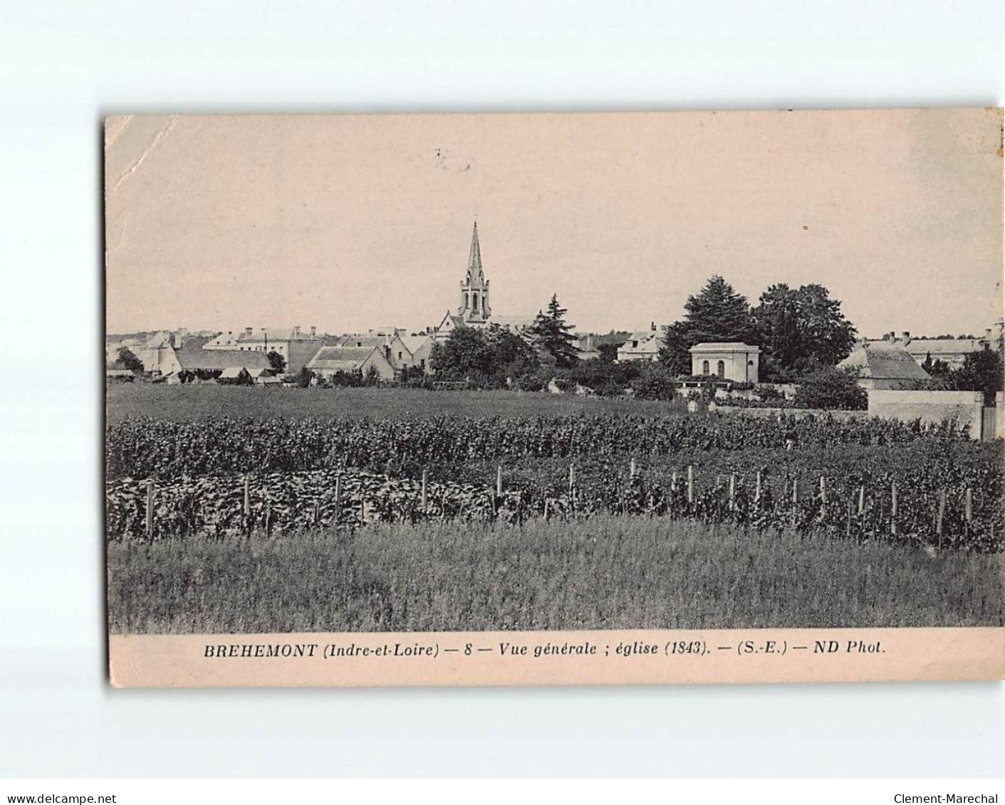 BREHEMONT : Vue Générale, Eglise - état - Sonstige & Ohne Zuordnung