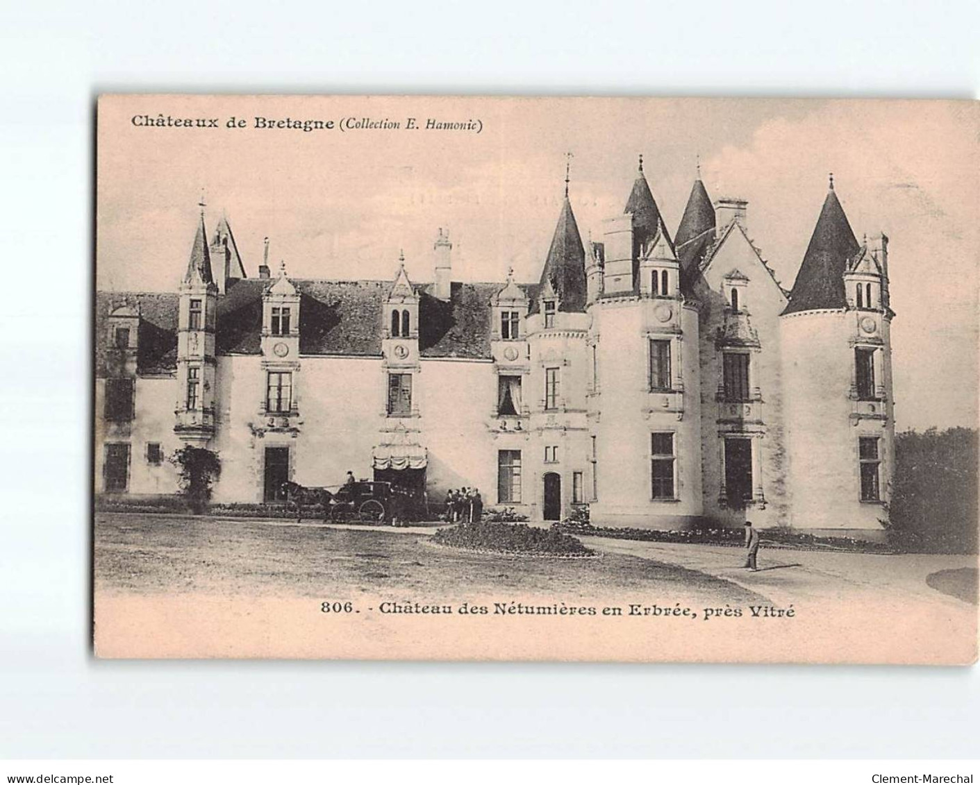 Château De Nétumières En Erbrée, Près Vitré - Très Bon état - Sonstige & Ohne Zuordnung