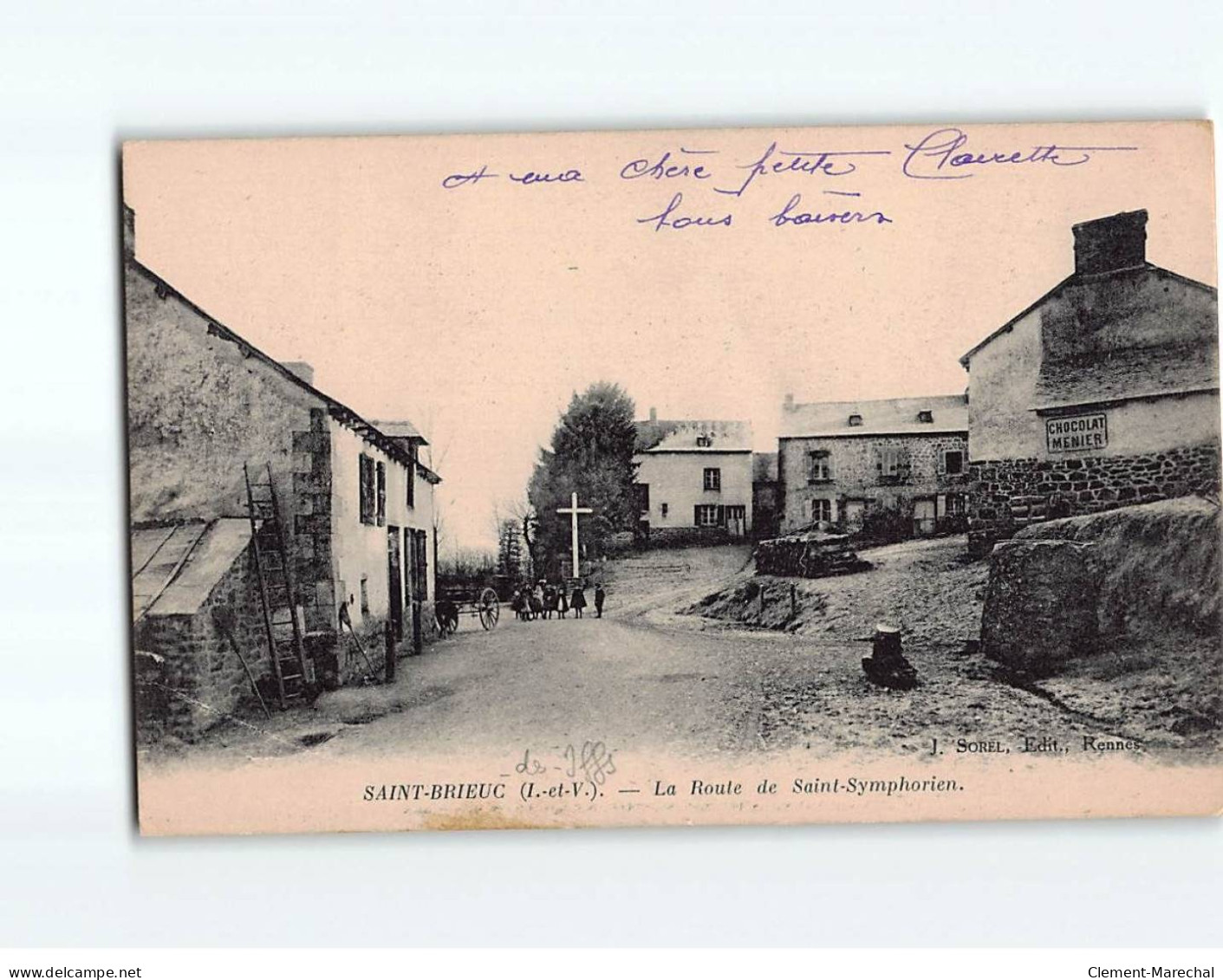 SAINT BRIEUC : La Route De Saint-Symphorien - Très Bon état - Autres & Non Classés