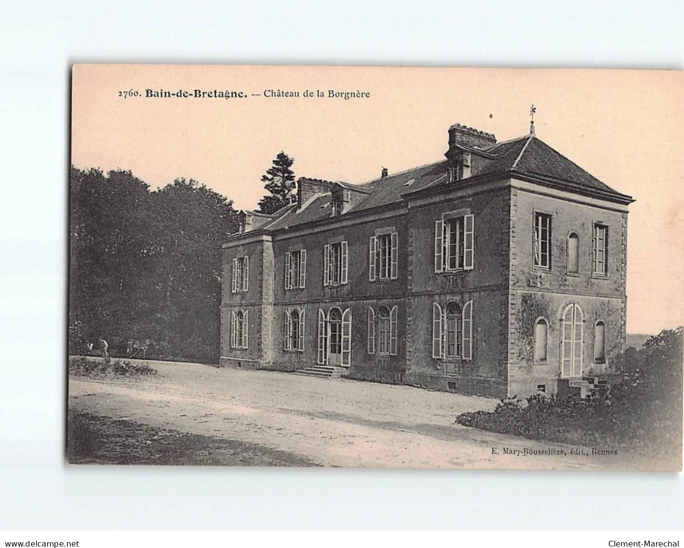 BAIN DE BRETAGNE : Château De La Borgnère - Très Bon état - Other & Unclassified