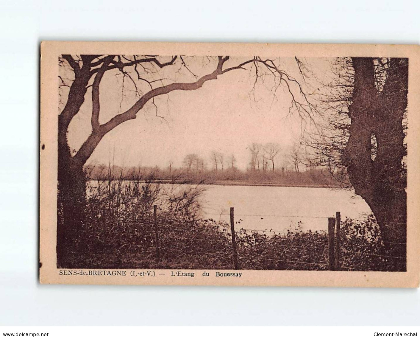 SENS DE BRETAGNE : L'Etang Du Bouessay - Très Bon état - Sonstige & Ohne Zuordnung