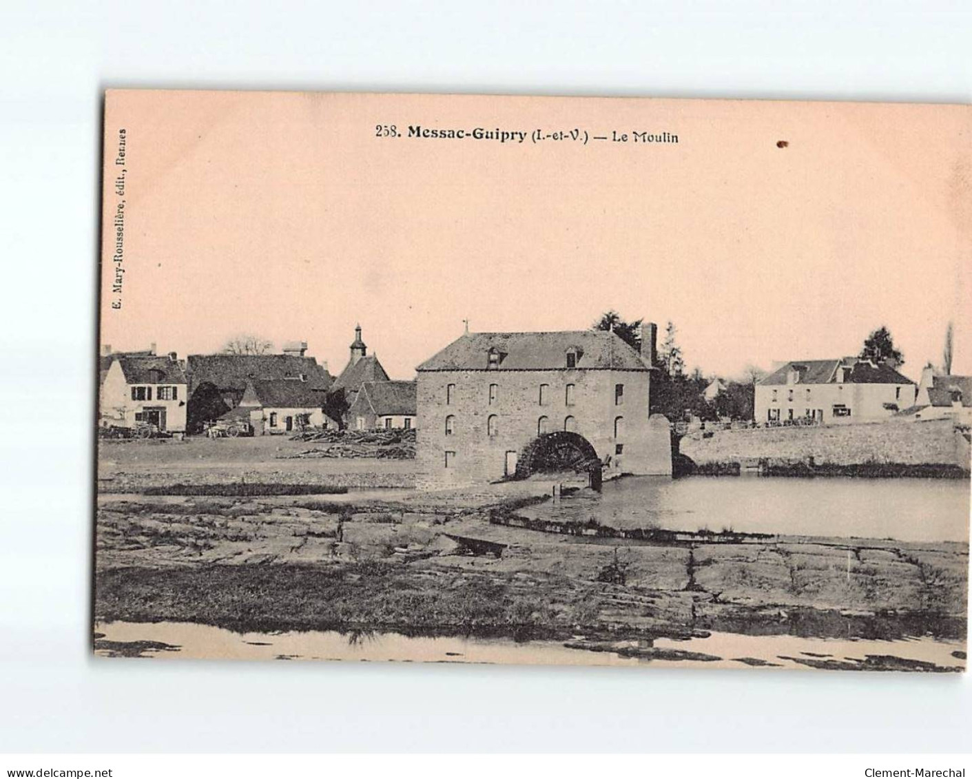 MESSAC GUIPRY : Le Moulin - Très Bon état - Andere & Zonder Classificatie