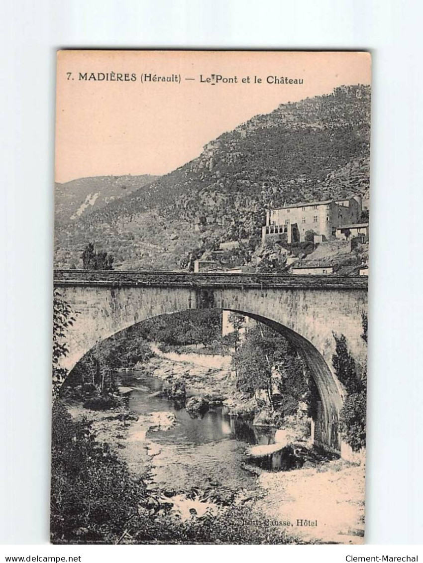 MADIERES : Le Pont Et Le Château - Très Bon état - Andere & Zonder Classificatie