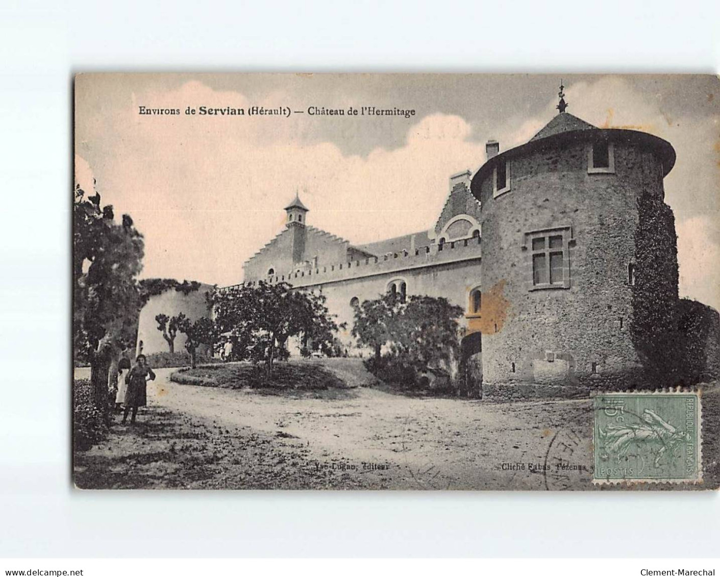 Château De L'Hermitage, Environs De SERVIAN - Très Bon état - Other & Unclassified