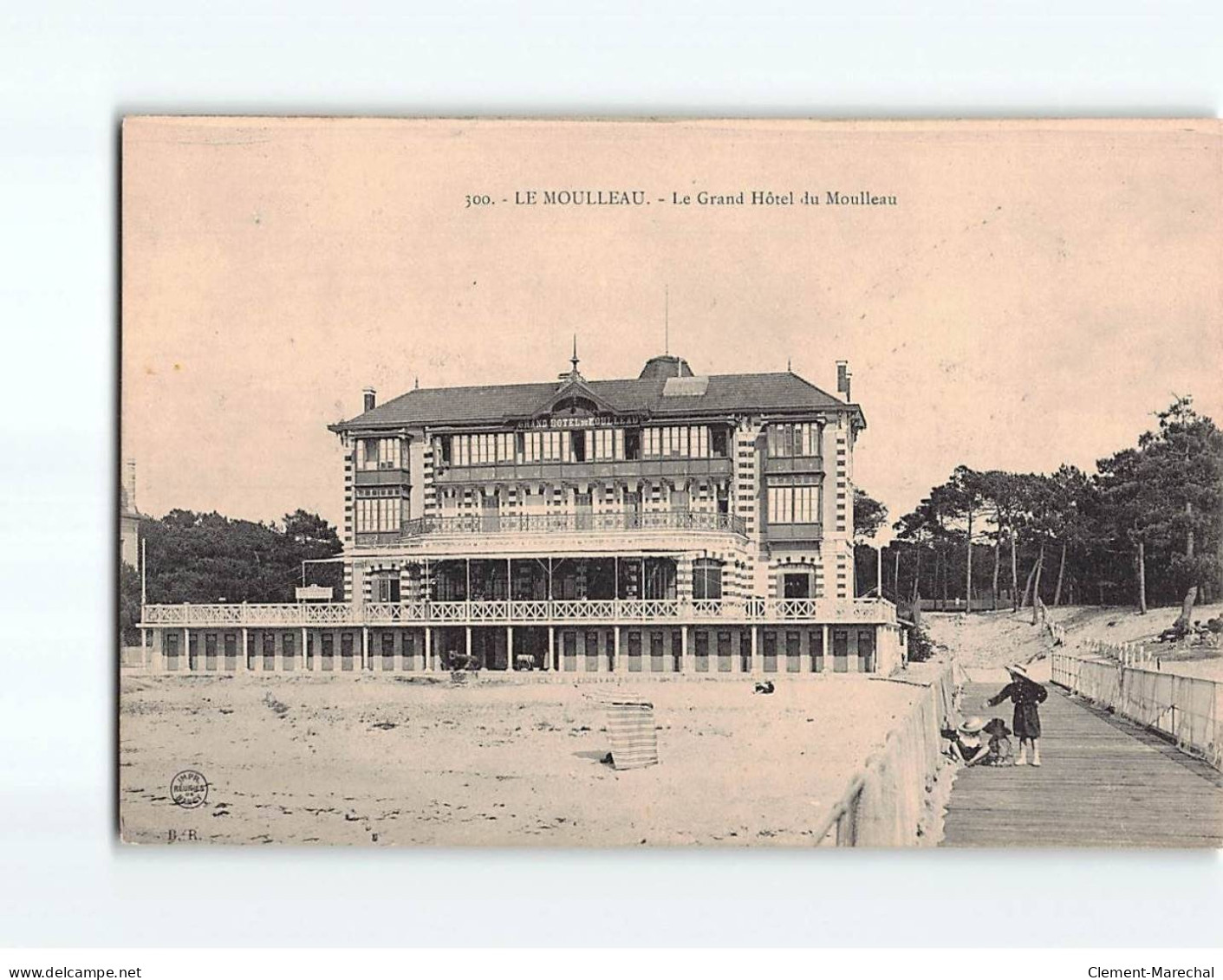 LE MOULLEAU : Le Grand Hôtel Du Moulleau - Très Bon état - Andere & Zonder Classificatie