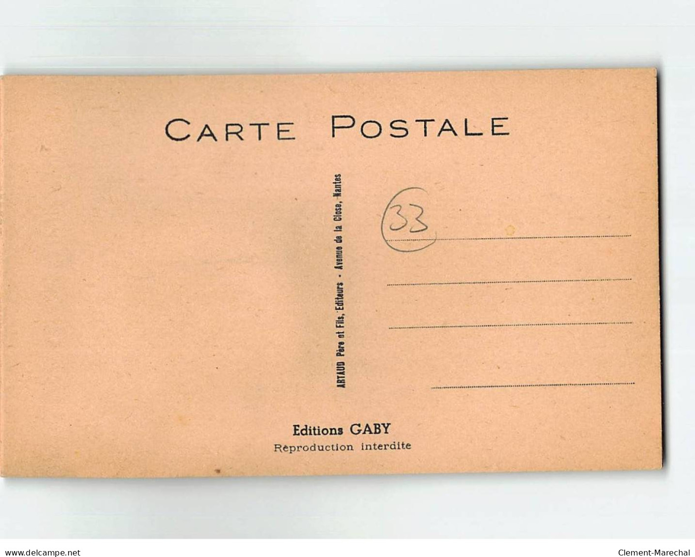 CLAOUEY : Carte Souvenir, Système Dépliant - Très Bon état - Altri & Non Classificati